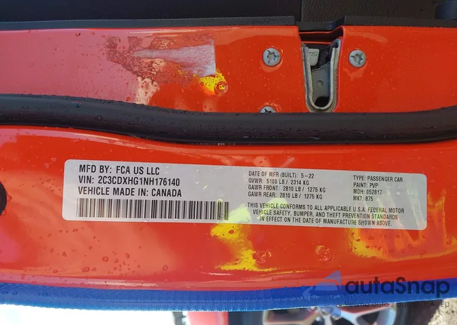 2C3CDXHG1NH176140: 43914628