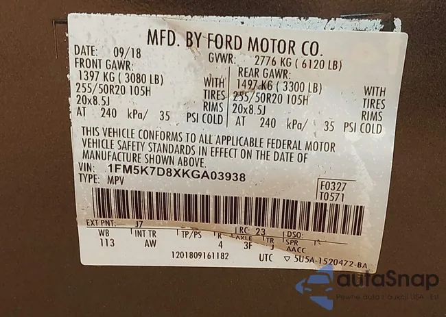 1FM5K7D8XKGA03938: 43915813