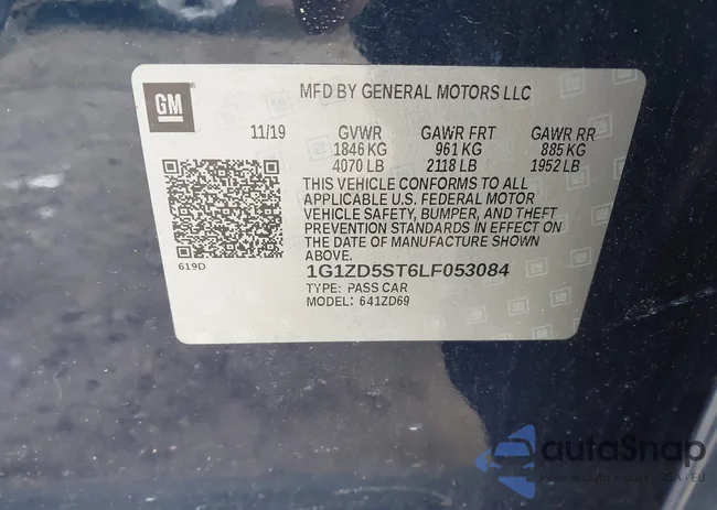 1G1ZD5ST6LF053084: 43915838