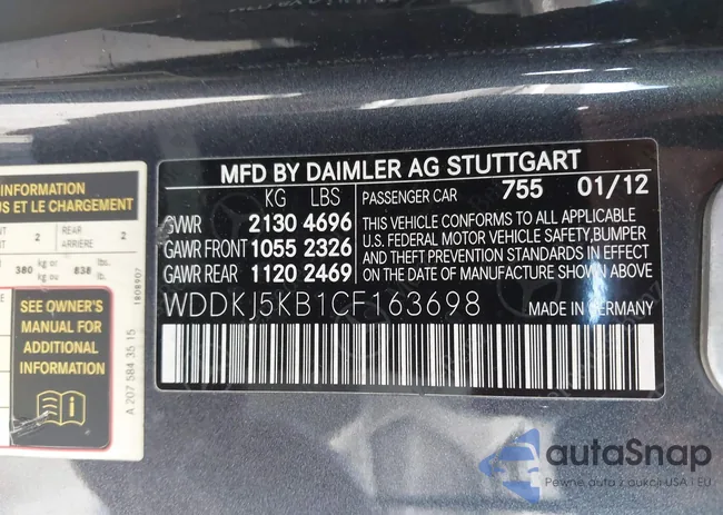 WDDKJ5KB1CF163698: 43915974