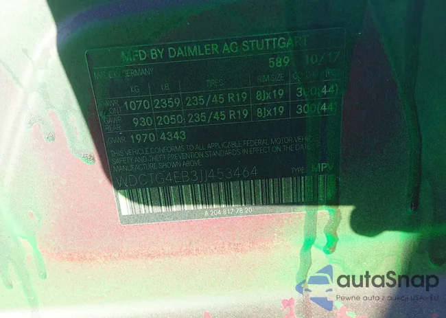 WDCTG4EB3JJ453464: 43915994