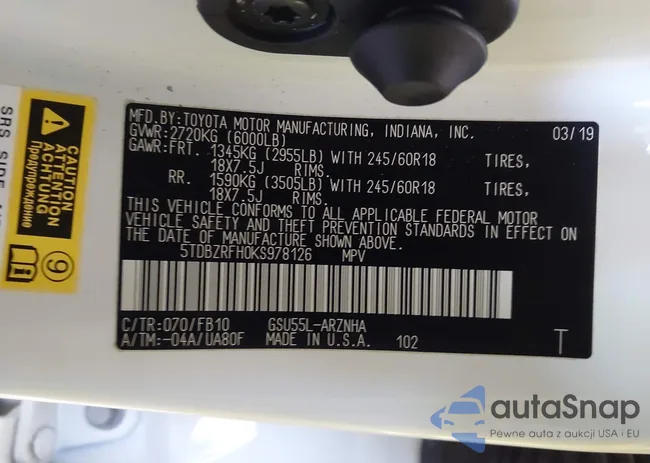 5TDBZRFH0KS978126: 43916041