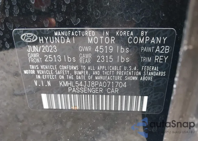 KMHL54JJ8PA071704: 43916043