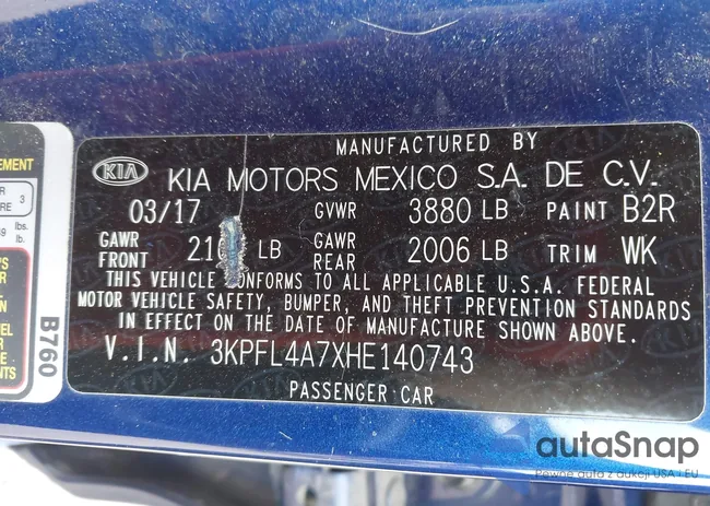 3KPFL4A7XHE140743: 43916083