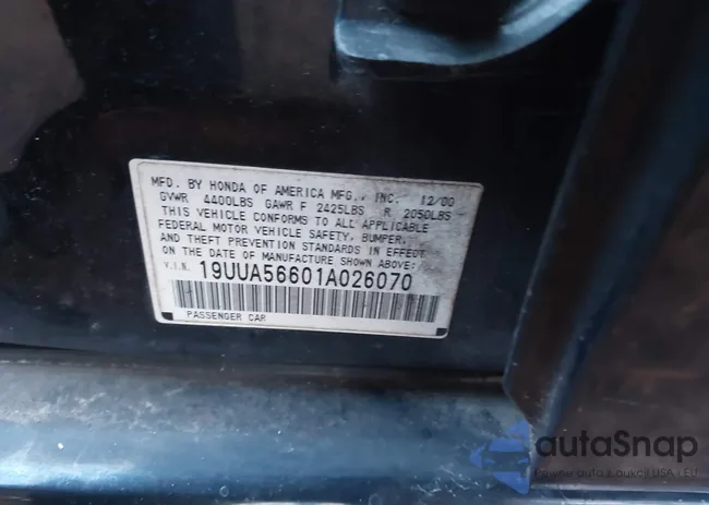 19UUA56601A026070: 43916328