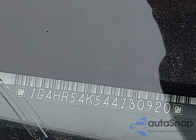 1G4HR54K544130920: 43916341