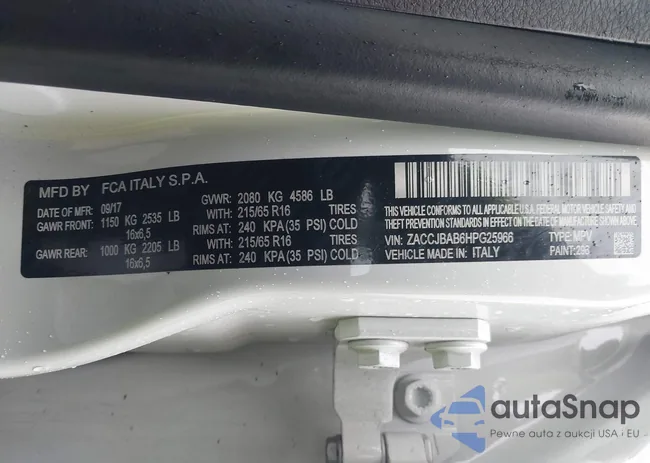 ZACCJBAB6HPG25966: 43915537