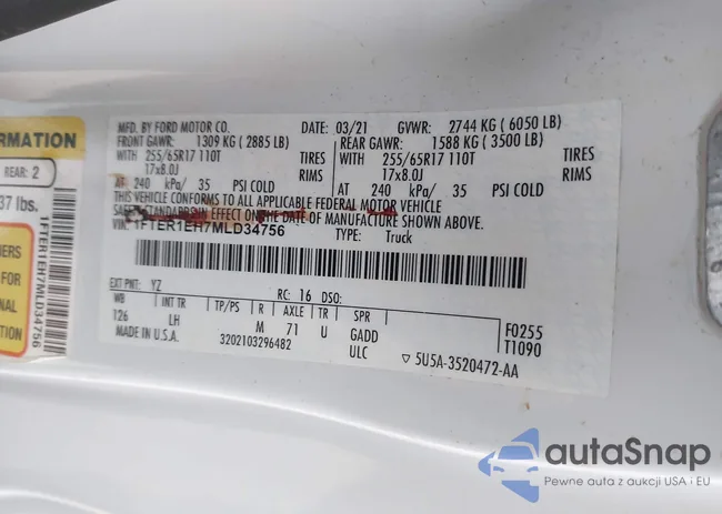 1FTER1EH7MLD34756: 43916839