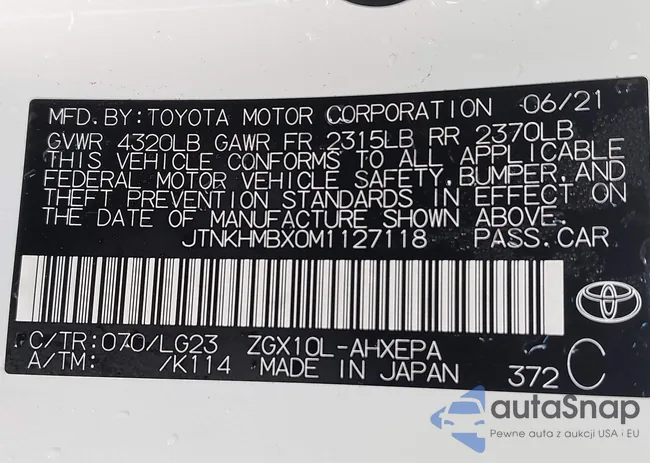 JTNKHMBX0M1127118: 43917207