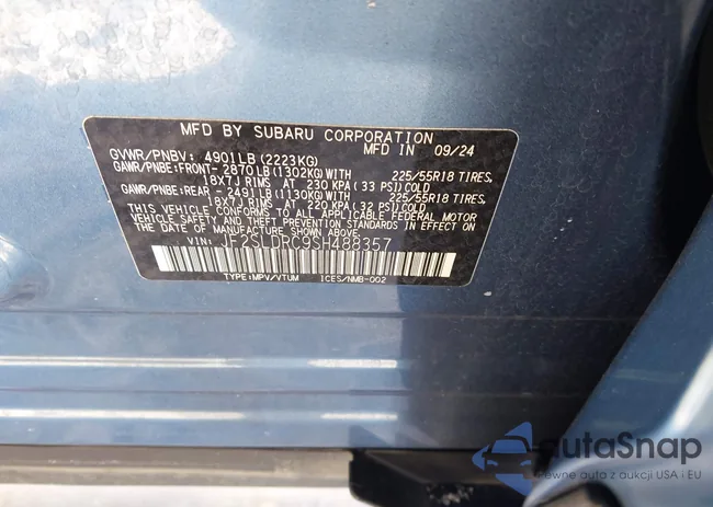 JF2SLDRC9SH488357: 43917388