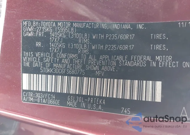 5TDKK3DC6FS680775: 43916503