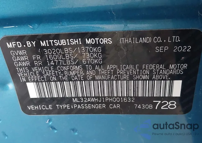 ML32AWHJ1PH001632: 43916586