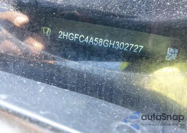 2HGFC4A58GH302727: 43916588