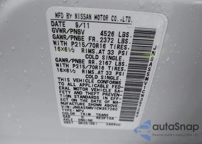 JN8AS5MV1CW357260: 43916736