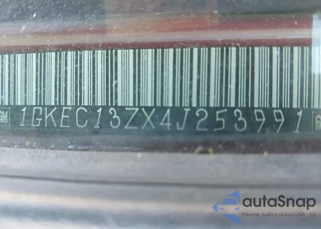 1GKEC13ZX4J253991: 43916747