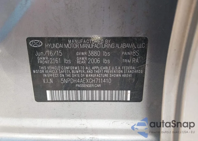 5NPDH4AEXGH711410: 43917878