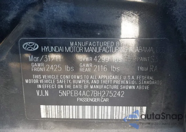 5NPEB4AC7BH275242: 43917907