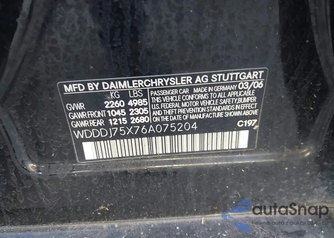 WDDDJ75X76A075204: 43918252