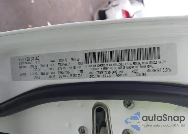 1C6RR7FT4GS142400: 43918305