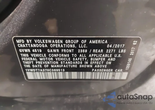 1VWDT7A37HC069513: 43918801