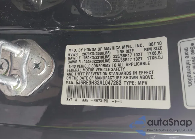 5J6RE3H33AL047283: 43918894