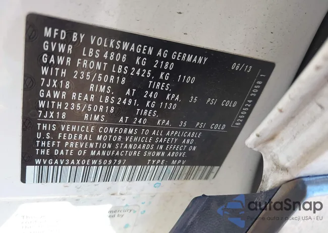 WVGAV3AX0EW509797: 43918984