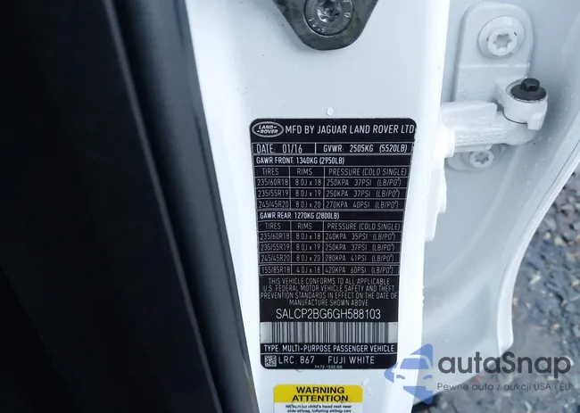 SALCP2BG6GH588103: 43919075