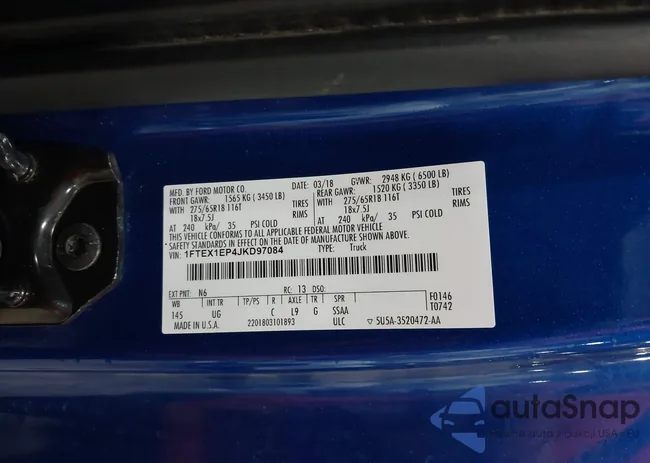 1FTEX1EP4JKD97084: 43919280