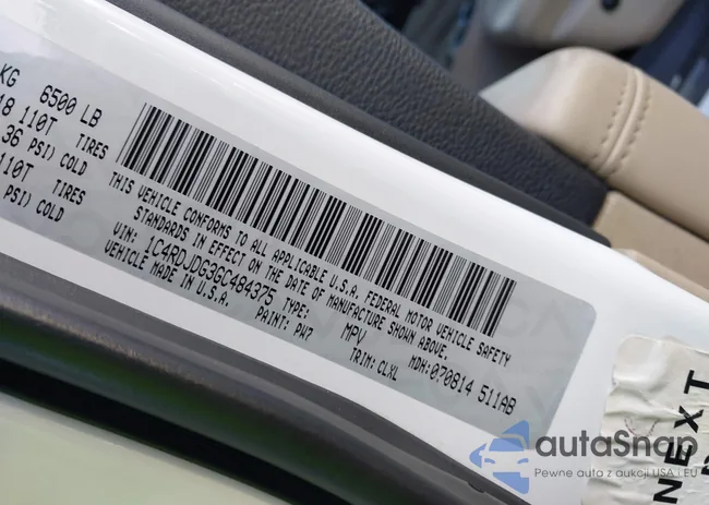 1C4RDJDG3GC484375: 43918476