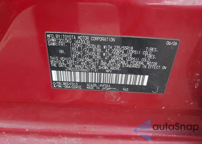 JTMZD32V866017141: 43919871