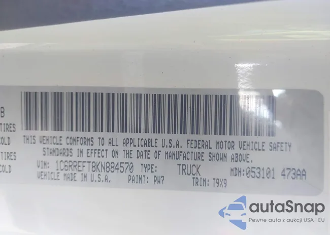 1C6RREFT8KN884570: 43919895