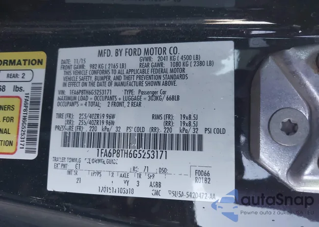 1FA6P8TH6G5253171: 43919993