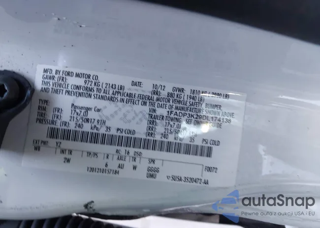 1FADP3K29DL174138: 43920024