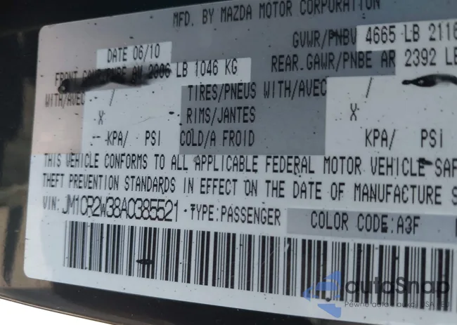 JM1CR2W38A0385521: 43920172