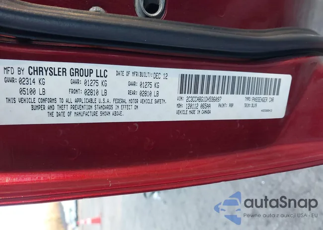 2C3CCABG1DH596097: 43919788