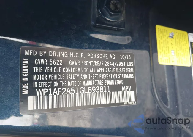 WP1AF2A51GLB93811: 43920953