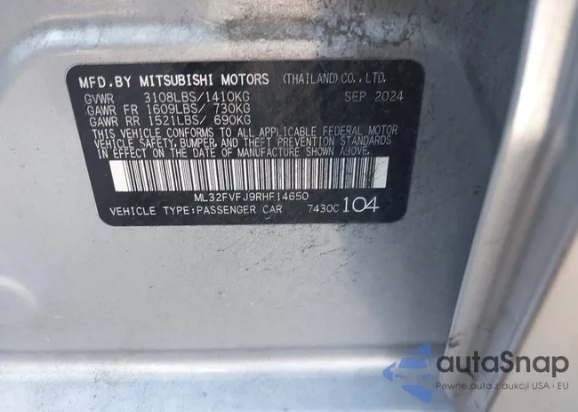 ML32FVFJ9RHF14650: 43921004