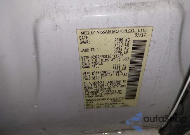 1N6DD0ER1HN766375: 43921060