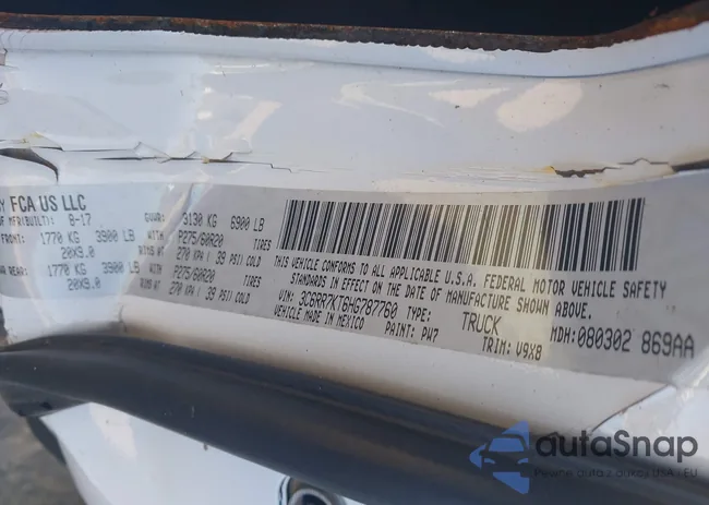 3C6RR7KT6HG787760: 43921219