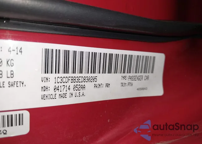 1C3CDFBB3ED830205: 43921356