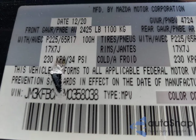 JM3KFBCM6M0358038: 43920576