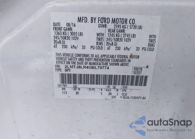 2LMTJ8LR4GBL79774: 43921434