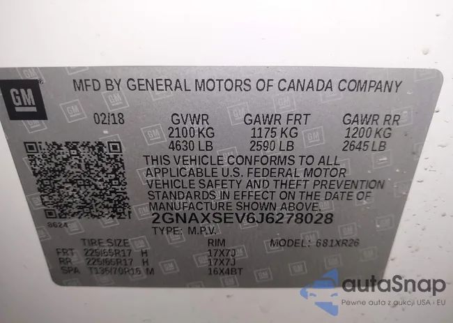 2GNAXSEV6J6278028: 43922895