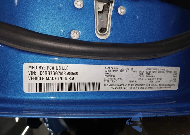 1C6RR7GG7MS584648: 43923174