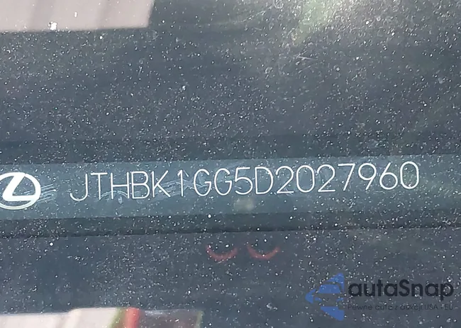 JTHBK1GG5D2027960: 43923184