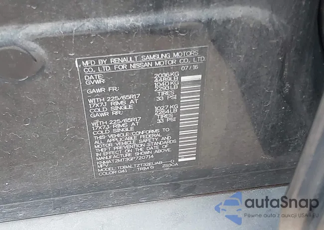 KNMAT2MT3GP720714: 43922417