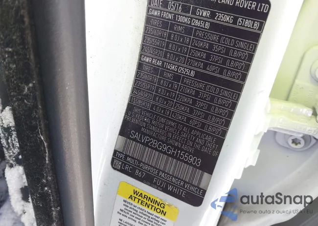 SALVP2BG9GH155903: 43923797