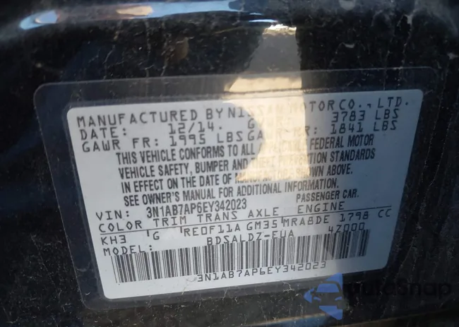 3N1AB7AP6EY342023: 43924157