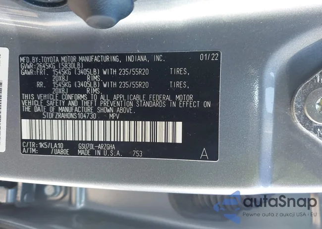 5TDFZRAH0NS104730: 43924172