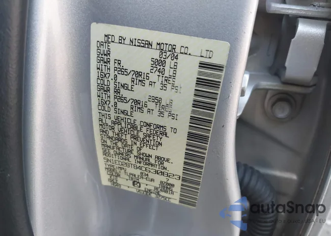 5N1ED28T84C630823: 43923414